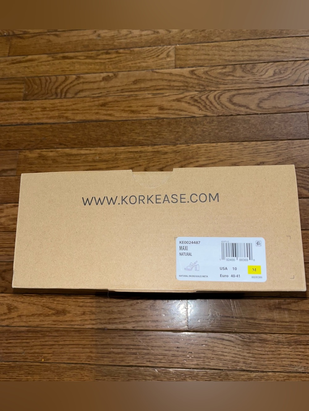 Kork-Ease Maxi Sandal Platform & Cork Natural Combo Cream, Tan & Gold Women’s 10 - Picture 11 of 12